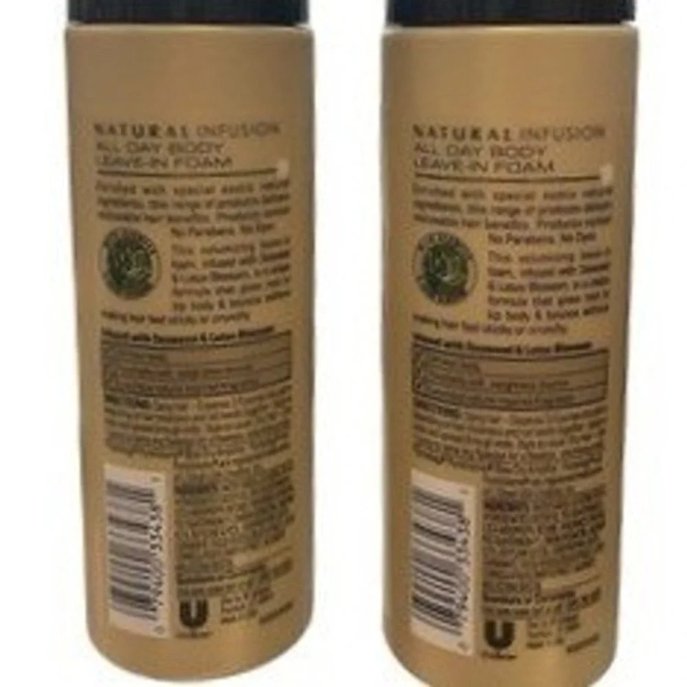 Suave Natural Infusion Seaweed Lotus Blossom Leave‎ In Foam 5 oz Lot of 2 New